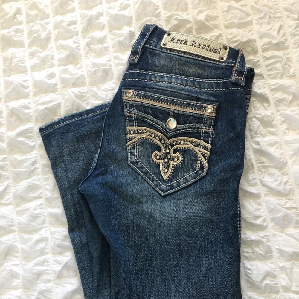 Rock Revival Skinny crop jean